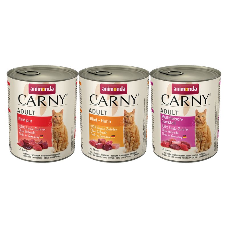 animonda Carny 800g x 24 im TOP-Angebot | bitiba %