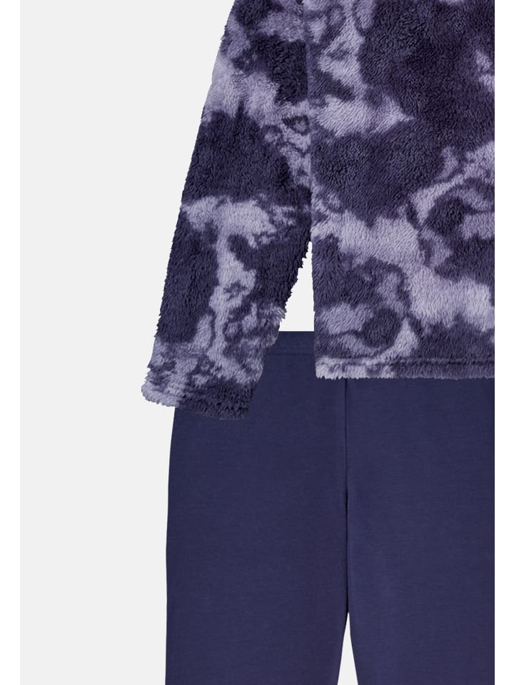 Schiesser Schlafanzug Nightwear 3 in Nachtblau günstig kaufen 140