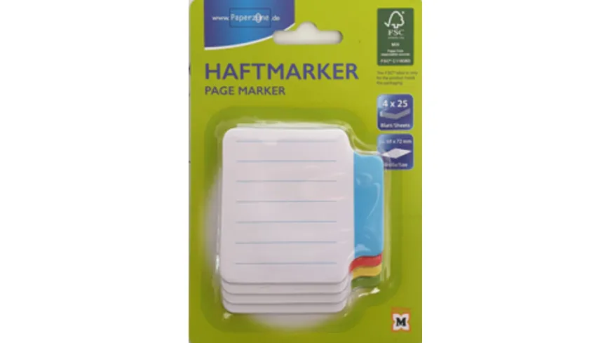PAPERZONE Pagemarker 68 x 72mm