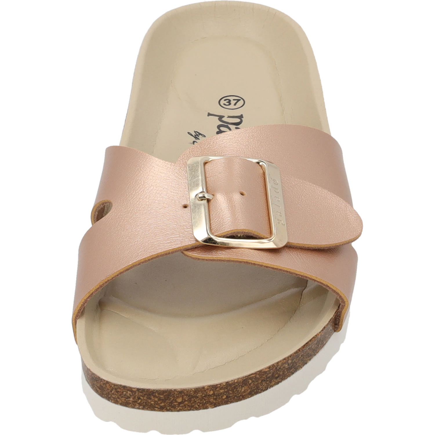 Palado Tinos BEGS by Sila Sahin, Pantoletten, Damen, Kupfer Metallic