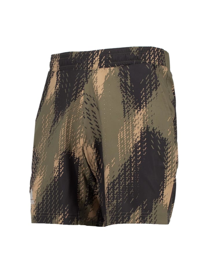 adidas Hose Tennis AOP Printed Shorts in Grün günstig kaufen