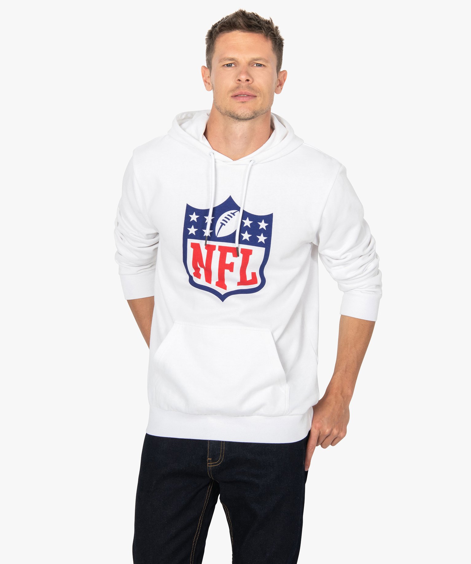 Sweat homme à capuche molletonné motif NFL - Team Apparel | GEMO
