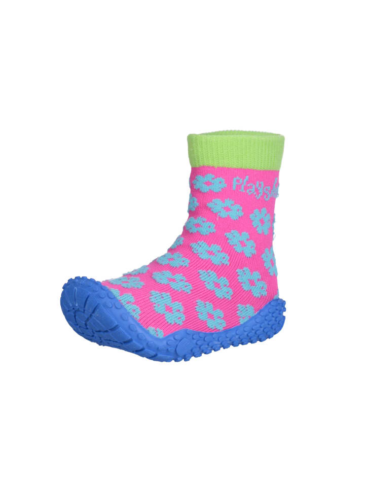 Playshoes Aqua-Socke Blume in Pink günstig kaufen