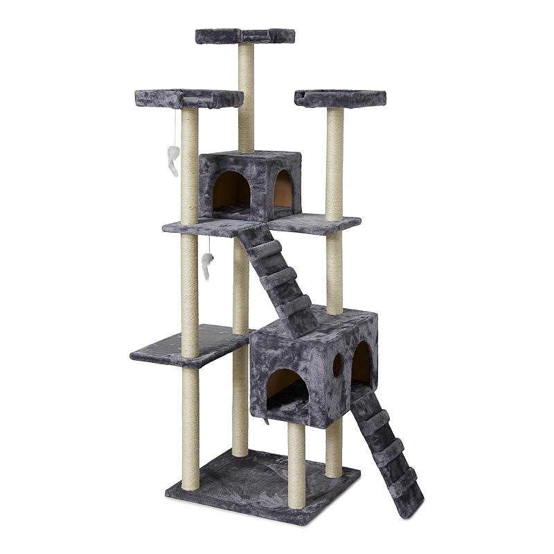 Zoozaker Klatrestativ katt h 182x60x55 cm