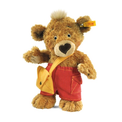Knopf Teddybär, 25 cm, hellbraun
