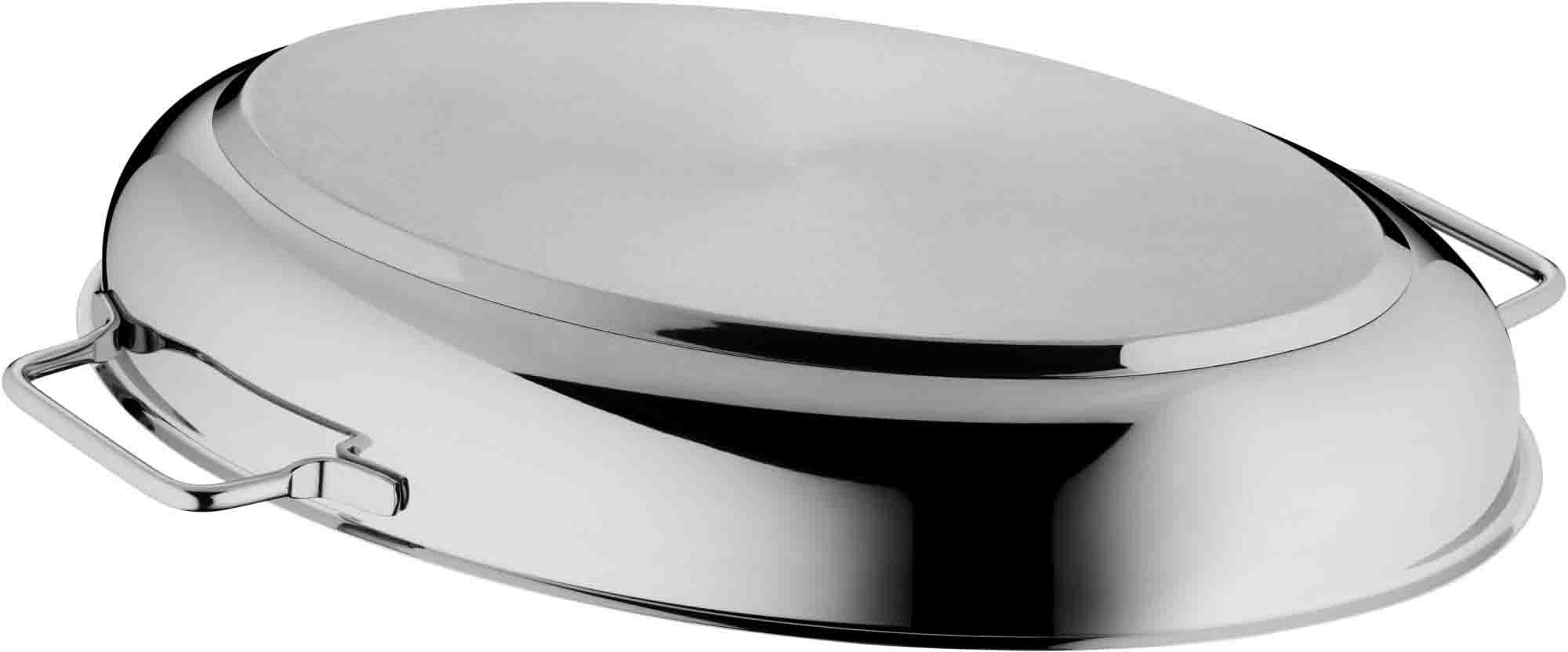 WMF Bräter, Cromargan® Edelstahl Rostfrei 18/10 (1-tlg), Deckel als induktionsgeeignete Pfanne nutzbar