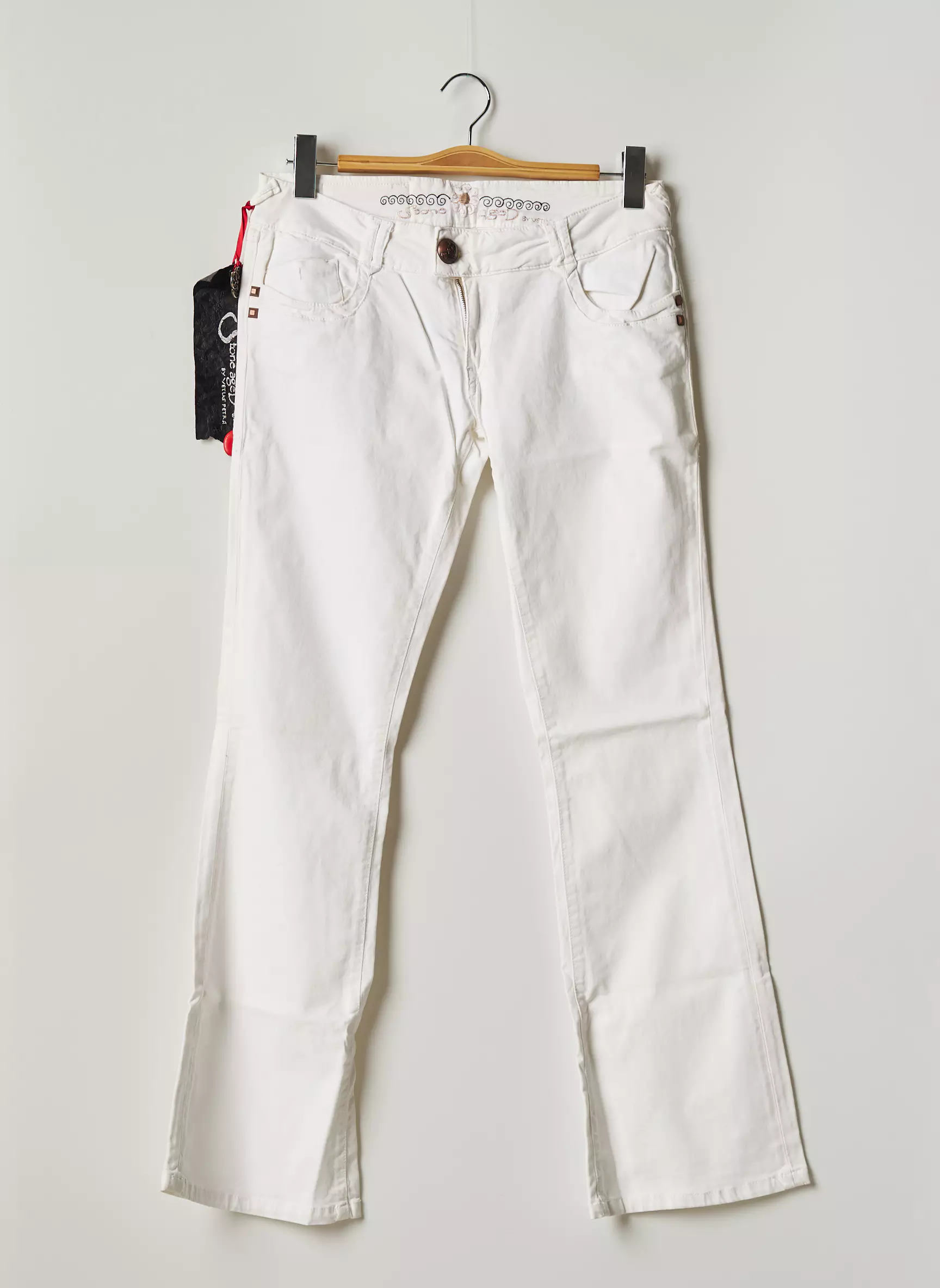 Stone Aged Pantalons Flare Femme couleur beige