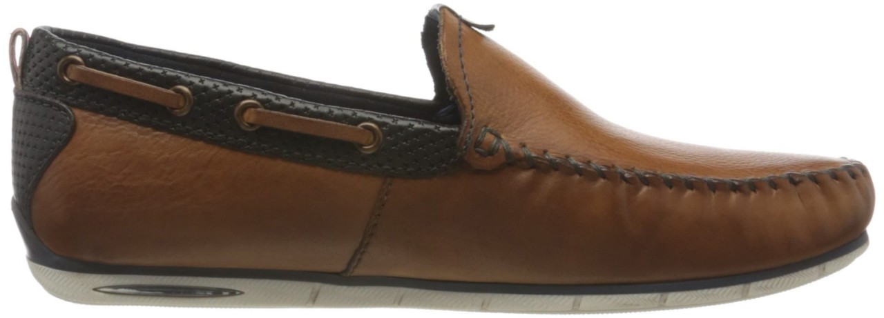 BUGATTI Komfort Slipper braun
