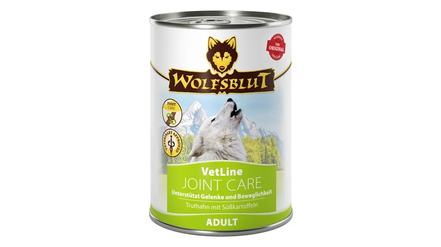 Wolfsblut Hundenassfutter VetLine Joint Care 395 g