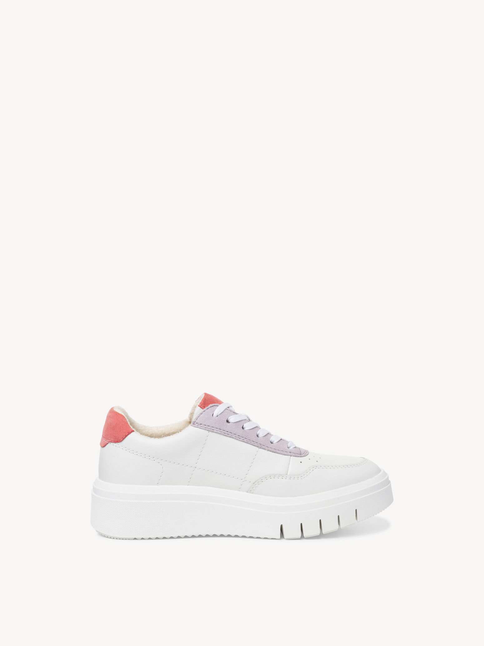 Basket en cuir - blanc