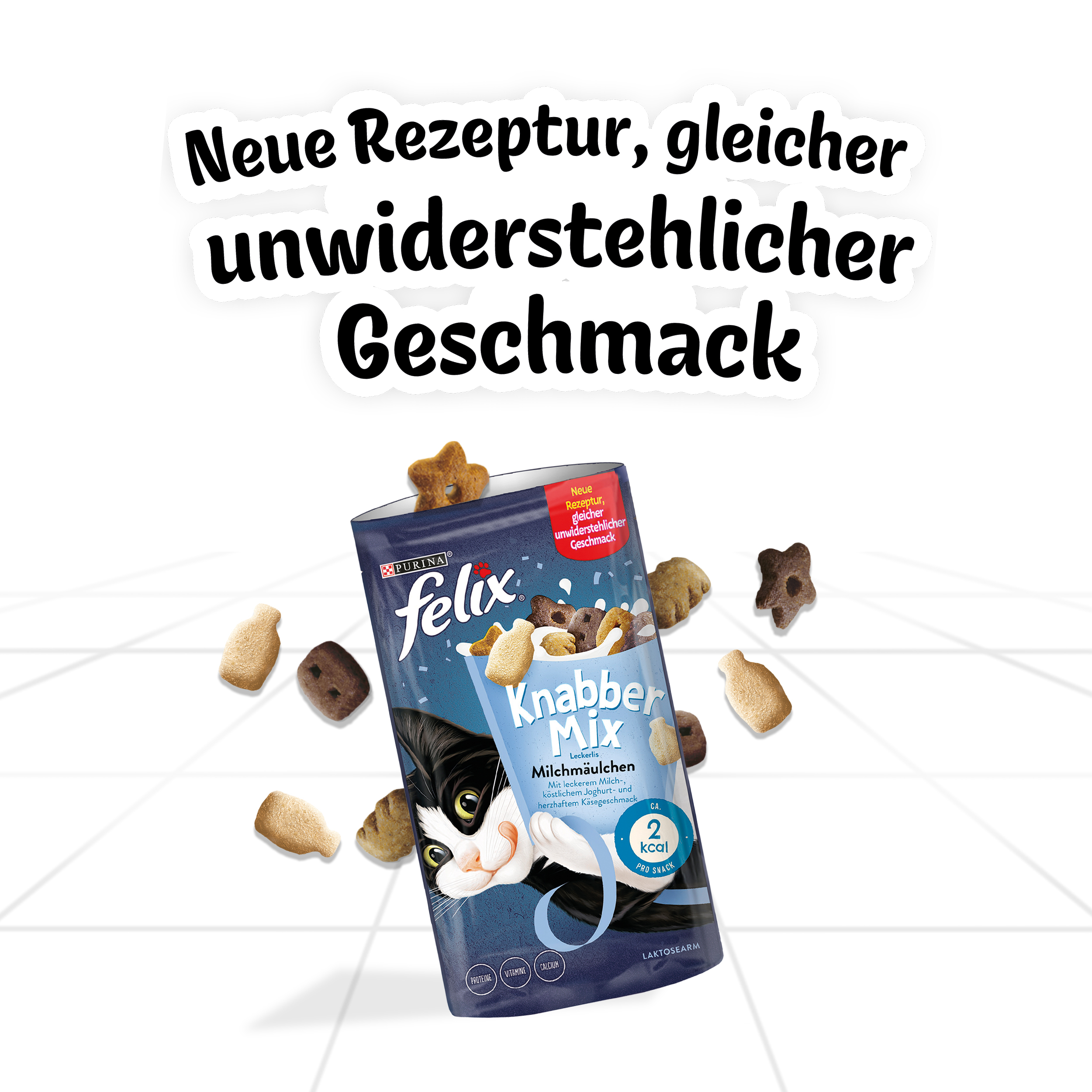 Felix Snacks Felix KnabberMix 8x60g Milchmäulchen