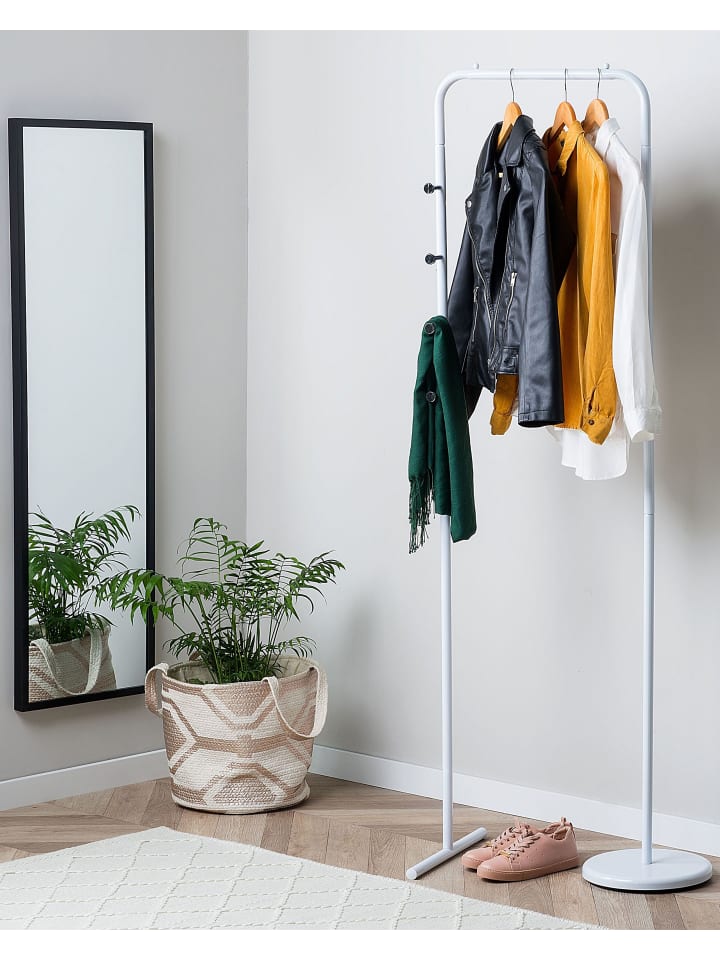 Beliani Kleiderständer BENTON in Weiß - (W) 50 x (H) 175 x (L) 50 cm günstig kaufen onesize