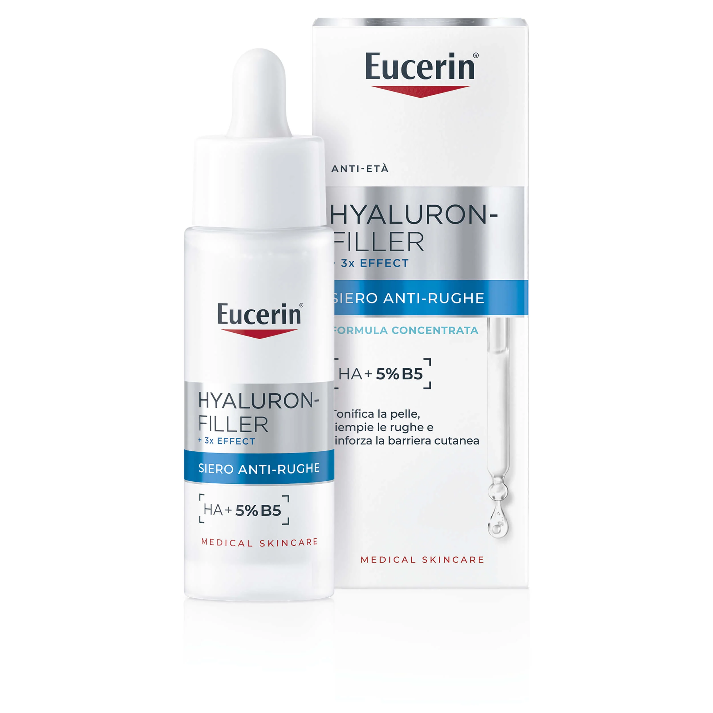 Hyaluron-Filler Hyaluron-Filler +3x Efect Ser Antirid - Ser Facial Antirid, Ser Facial Hidratant, Tratament Regenerant