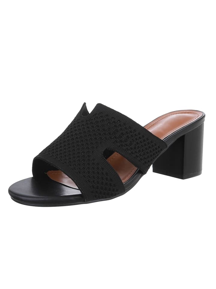Ital-Design High-Heel Sandalette in Schwarz günstig kaufen