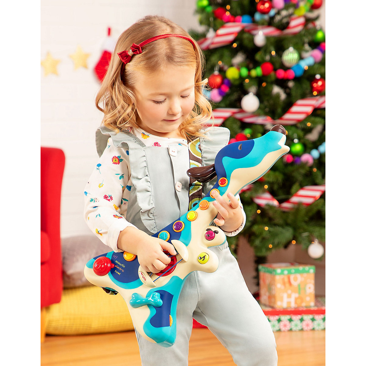 Woofer - Gitarre mit verschiedenen Songs