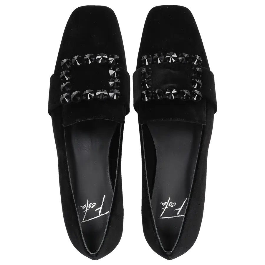 Roberto Festa - Loafer FELISA Samt - schwarz
