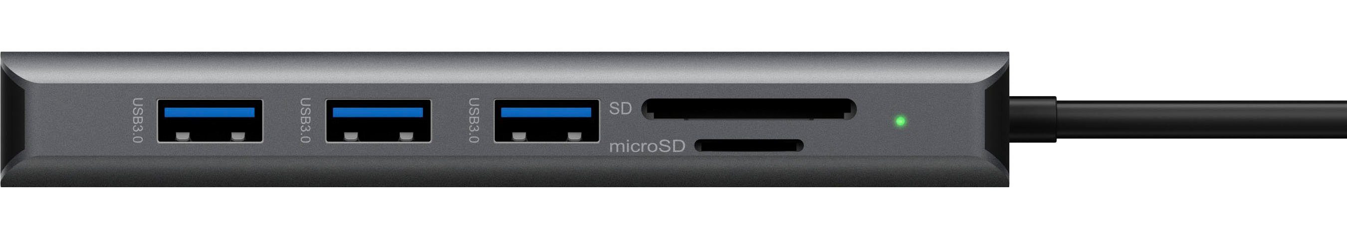 ICY BOX Laptop-Dockingstation ICY BOX 12-in-1 Notebook/PC Dock USB Type-C, PD 100 W