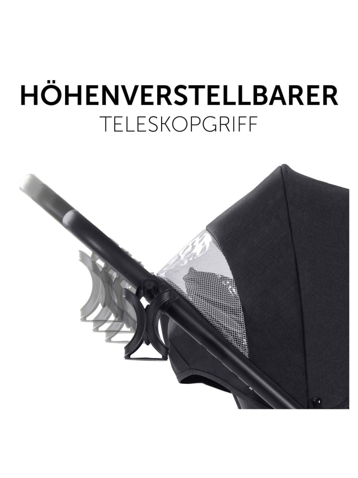 Hauck 3in1 Kinderwagen-Set Saturn R Trio Set inkl. in schwarz günstig kaufen onesize
