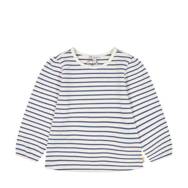 Bluse langarm, weiß für Mädchen