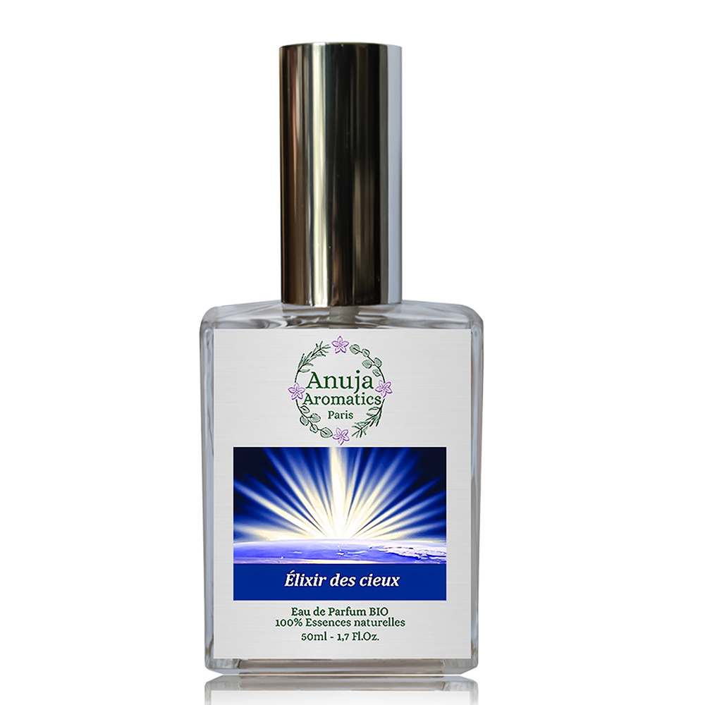 anuja aromatics Élixir des Cieux Eau de Parfum Bio aux Essences 100 % Naturelles