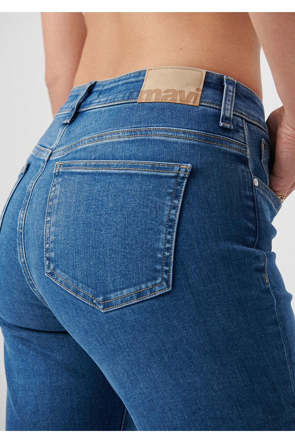 Mavi  Kendra Everyday Casual Vintage Indigoblaue Jeanshose 1074685867