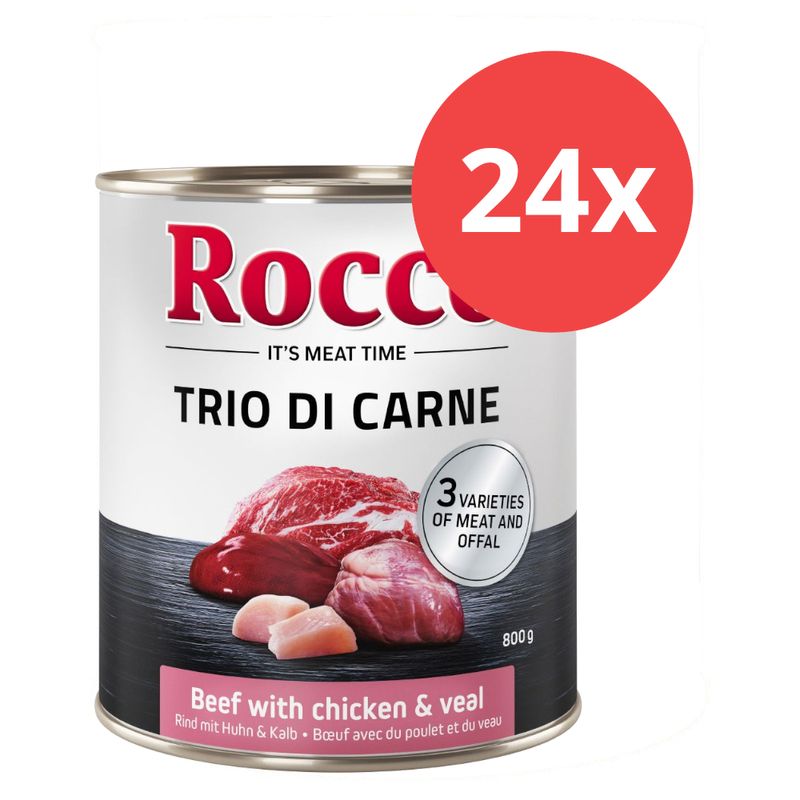 Sparpaket Rocco Classic Trio di Carne 24 x 800 g