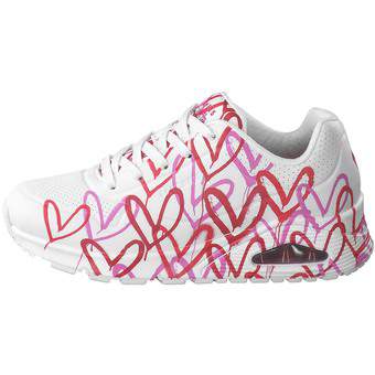 Skechers Uno Spread The Love in weiß