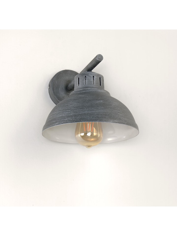 Licht-Erlebnisse Wandlampe in Grau-Patina günstig kaufen onesize
