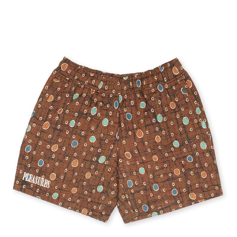 Pleasures Coffer Shorts brown