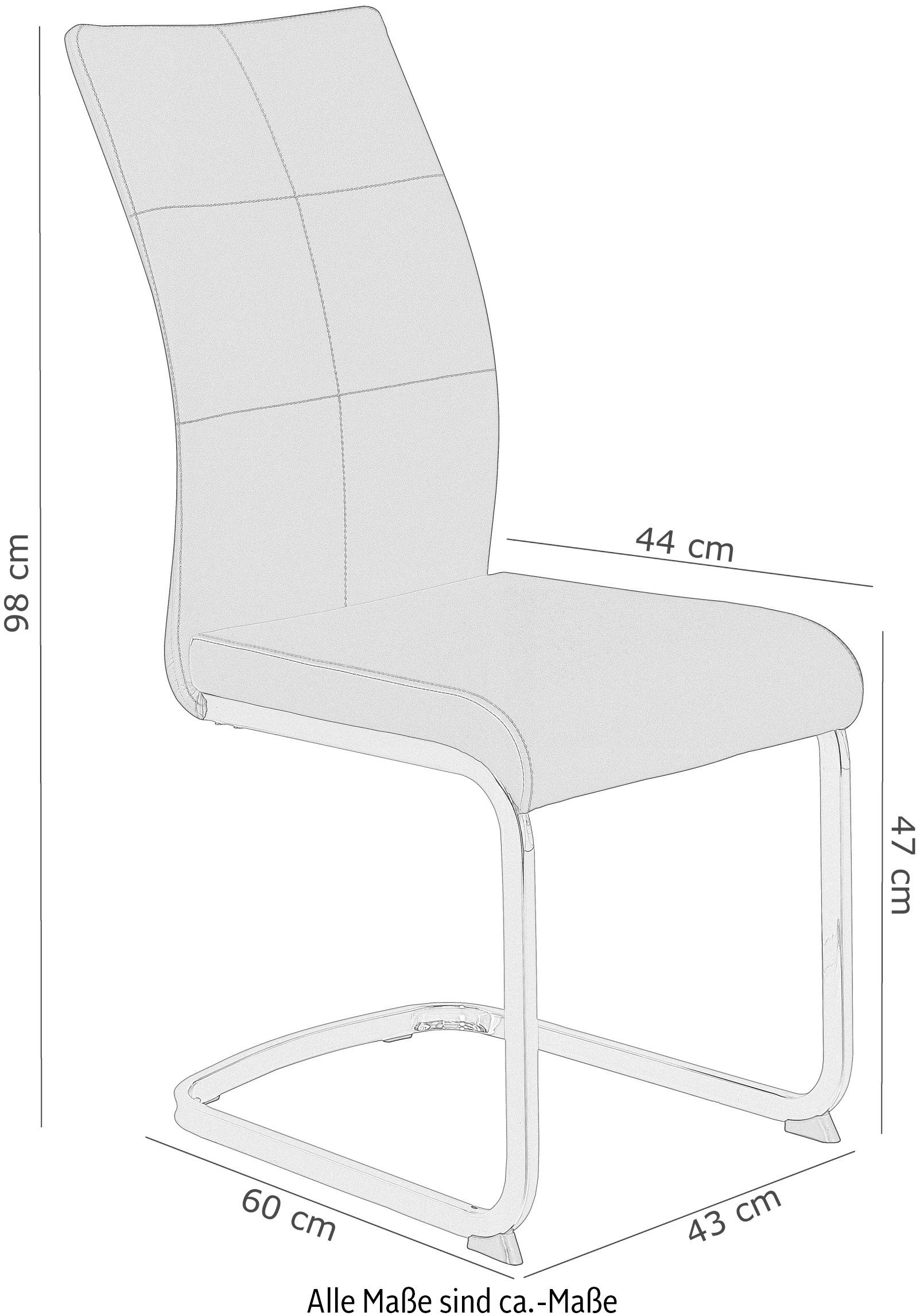 HELA Freischwinger MAGDA (Set, 2 St)