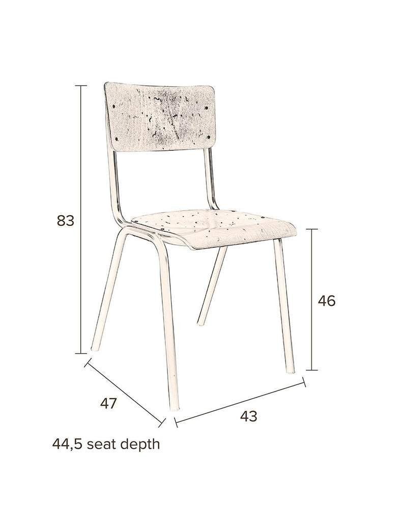 Dutchbone Stapelstuhl Stuhl Stapelstuhl SCUOLA von DutchBone
