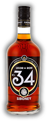 Siboney No. 34 Siboney No. 34 Exquisiter Rum-Likör aus der Dominikanischen Republik mit feiner Karamelnote. 0,7	 Liter - Vol 34%