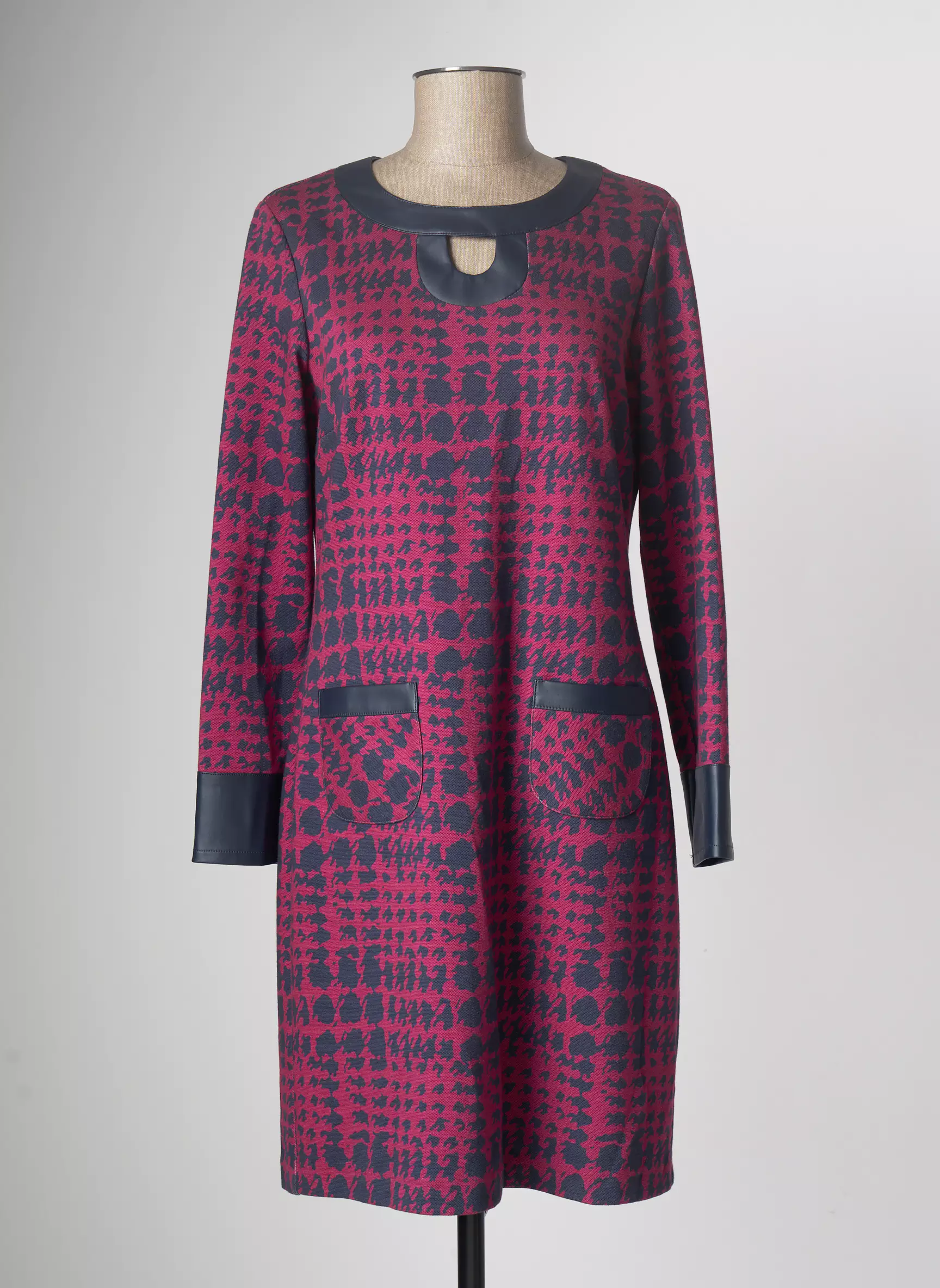 Divas Robes Mi Longues Femme couleur bleu