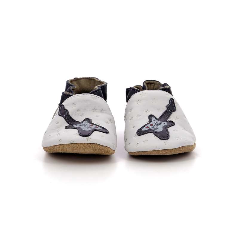 Chaussons cuir tannage vegetal Melomane Boy