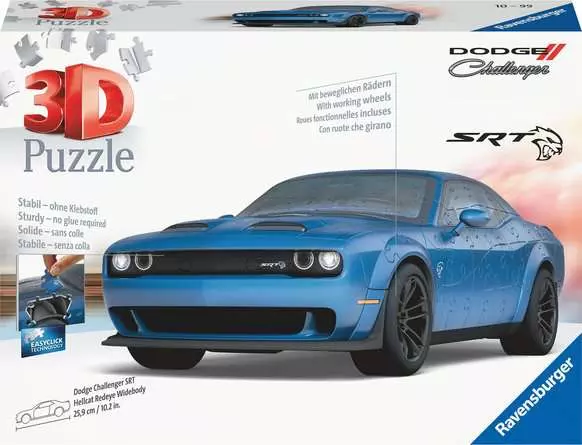 3D Puzzle Dodge Challenger SRT Hellcat Redeye Widebody