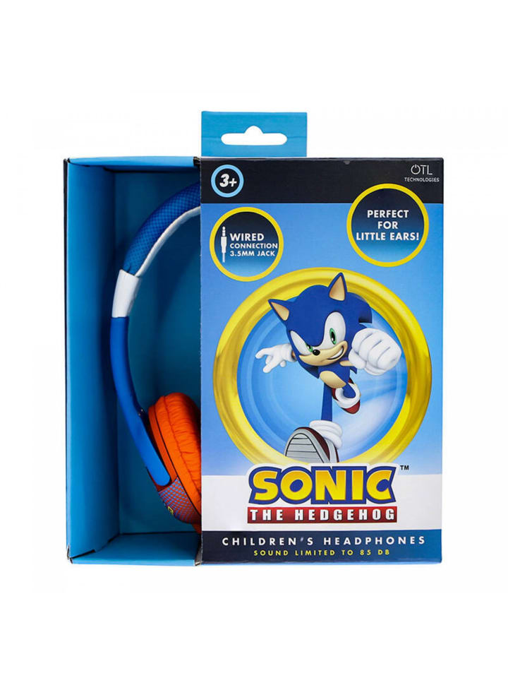 COFI 1453 Sonic The Hedgehog kabelgebundene Kopfhörer für Kinder in Blau günstig kaufen onesize