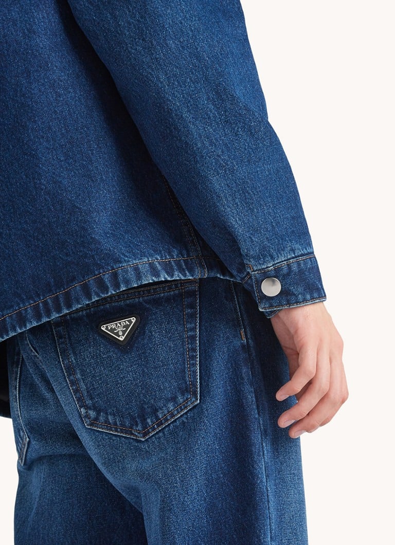 Calça jeans Prada de corte reto com lavagem média