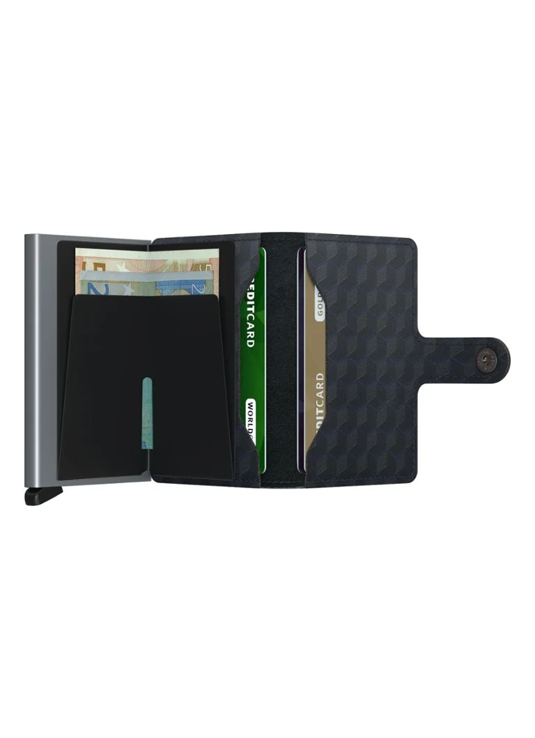 Porta-cartões de couro Secrid Miniwallet