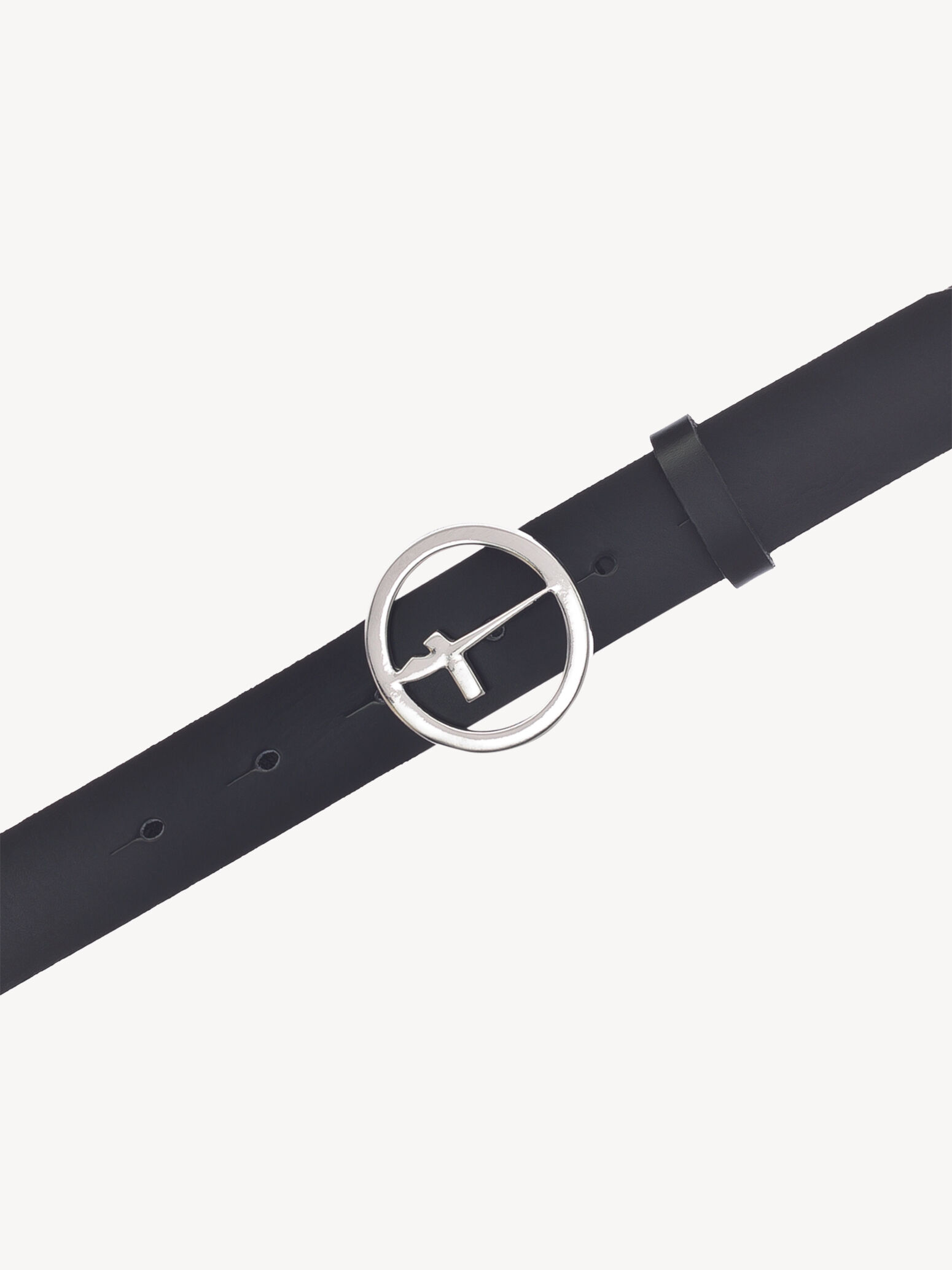 Ceinture en cuir - noir