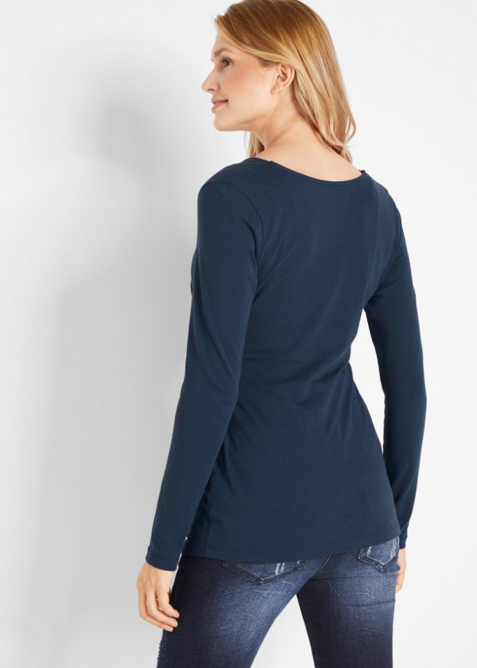 Umstandsshirt / Stillshirt mit Bio-Baumwolle