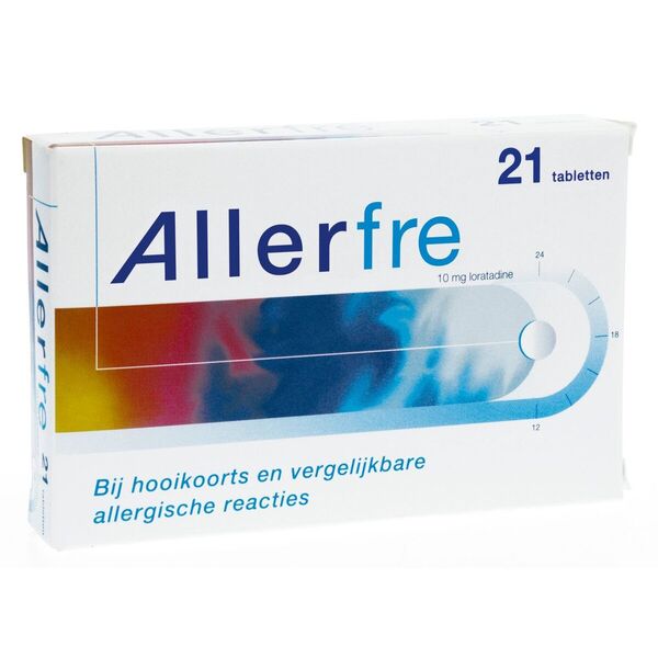 Allerfre szénanátha tabletta gyógyszer - 21 darab