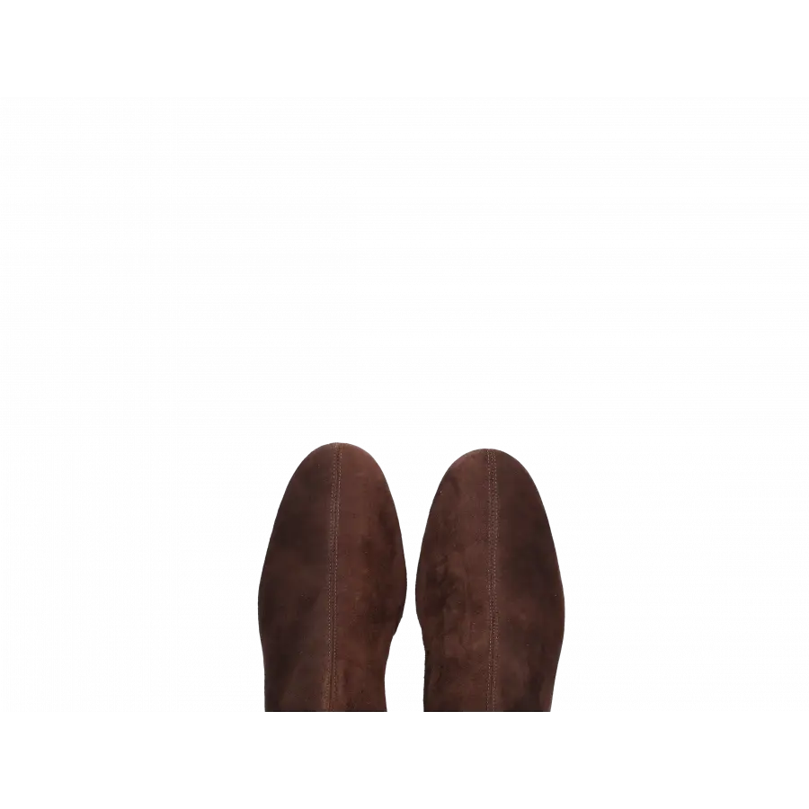 Aquazzura - Klassische Stiefeletten SAINT HONORE 50 Veloursleder - braun