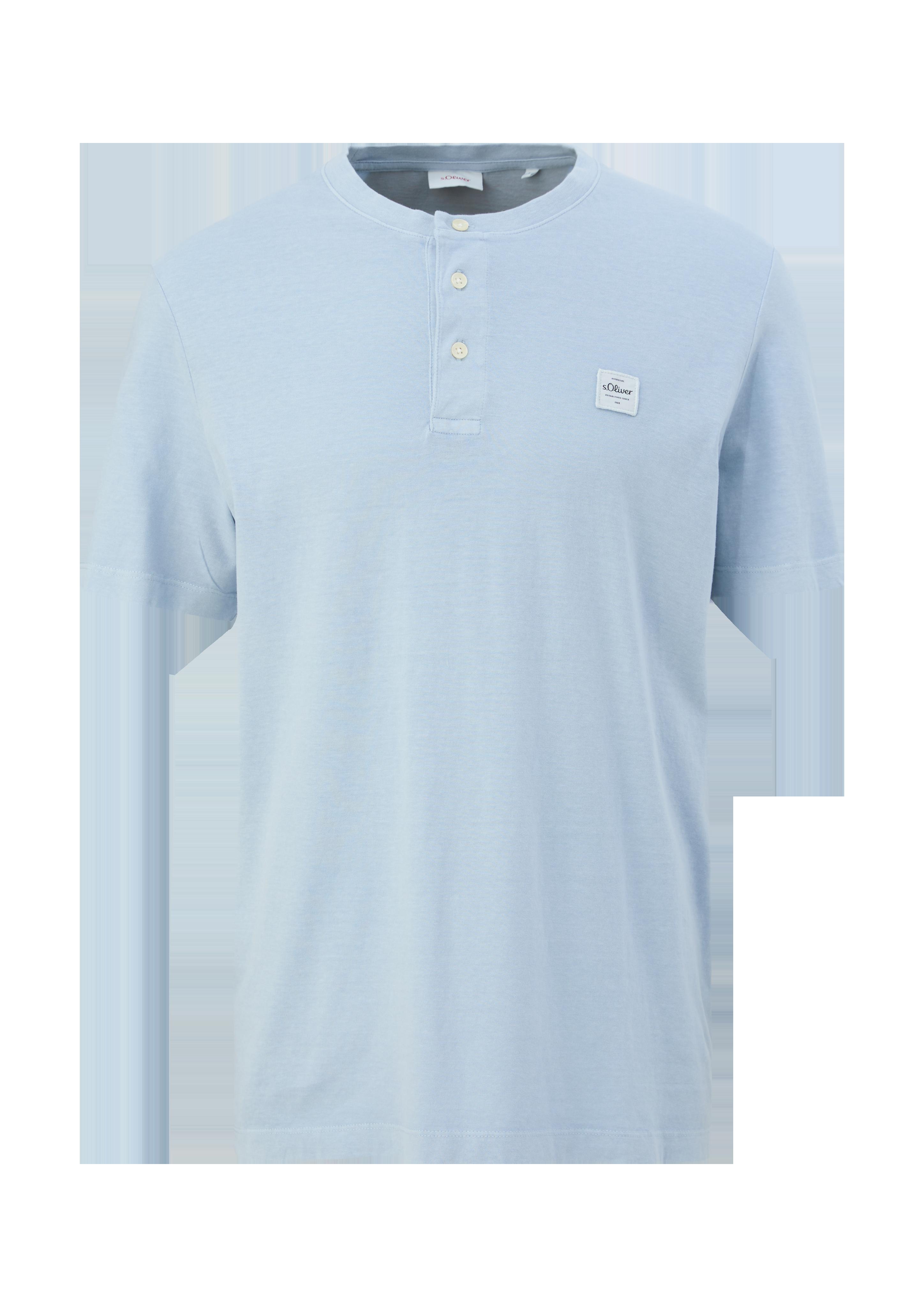 T-Shirt mit Henley-Ausschnitt  2133166-5092