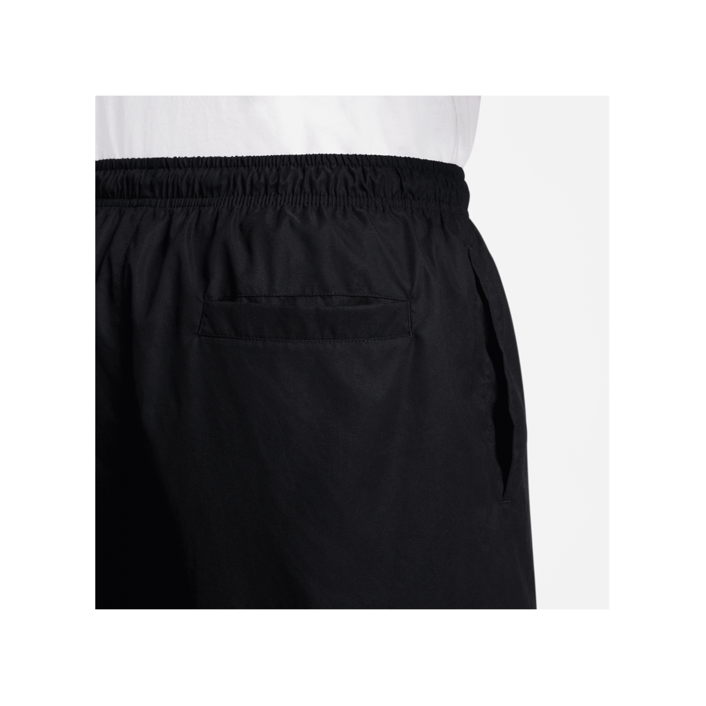 Nike Club Woven Short Schwarz Weiss F010