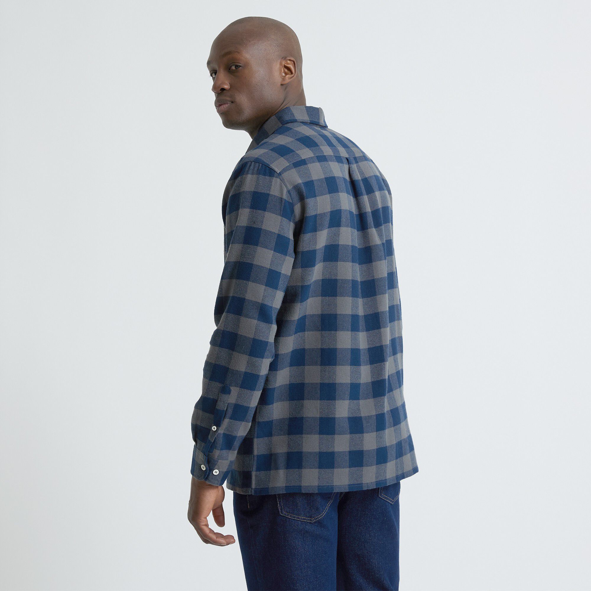 Chemise carreaux flanelle
