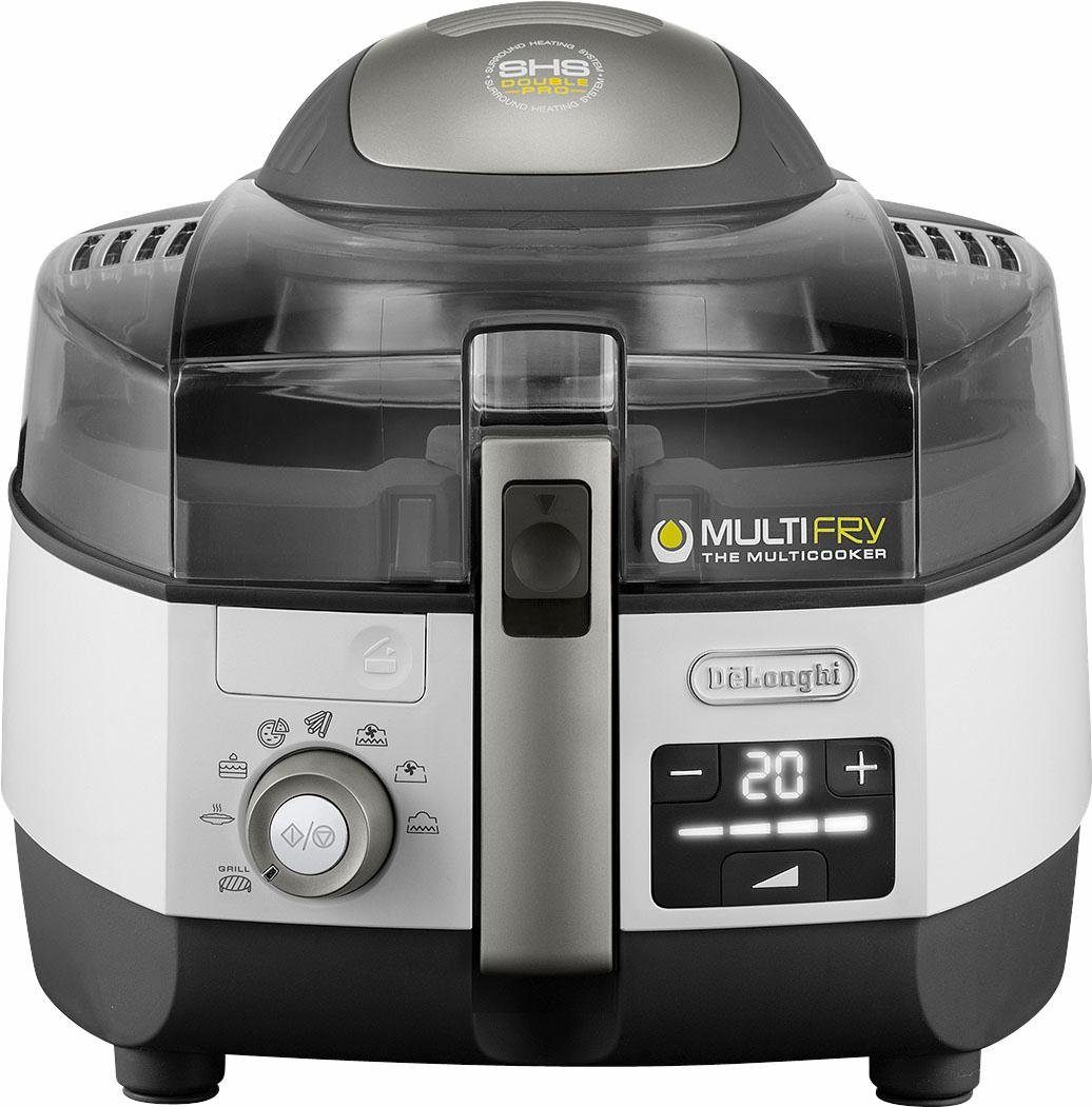De'Longhi Heißluftfritteuse MultiFry EXTRA CHEF PLUS FH1396, 2400 W, Multicooker, auch zum Brotbacken, Fassungsvermögen 1,7 kg