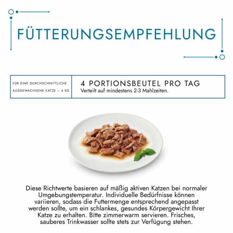 GOURMET Nassfutter GOURMET Perle 4x85g Truthahn, Thunfisch, Ente & Lamm