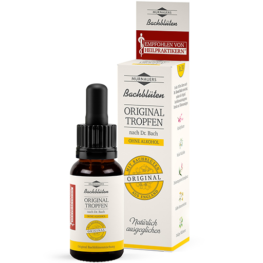 BACHBLÜTEN Murnauers Original Tropfen ohne Alkohol  20 ml  Tropfen