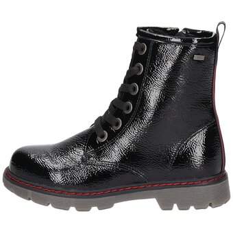 Tom Tailor Schnür Boots in schwarz