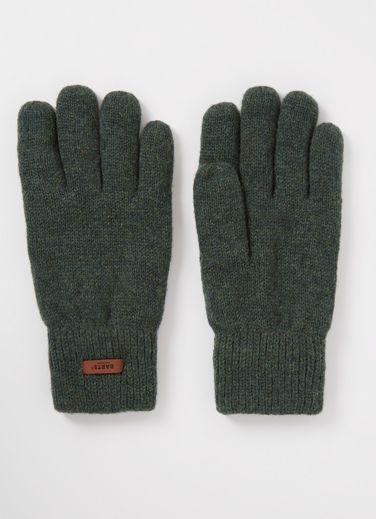 Barts Haakon chunky wool knit gloves